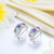 Multi-Color Stone Earrings