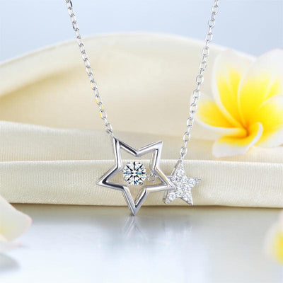 Stars Dancing Stone Necklace