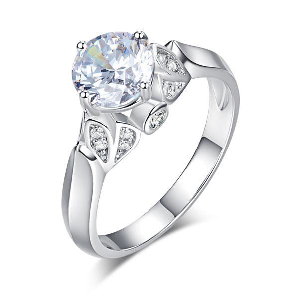1.25 Ct Created Diamond Ring