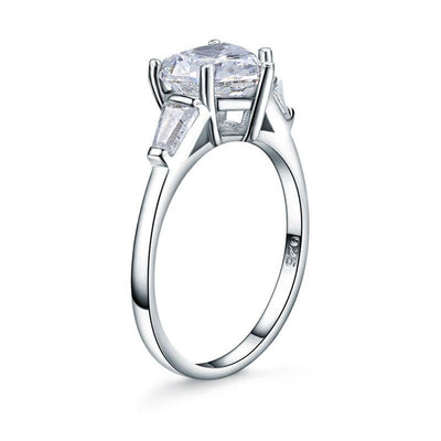 2 Carat Created Diamond Heart Ring