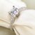 1 Carat Created Diamond Engagement Ring EllaPhase