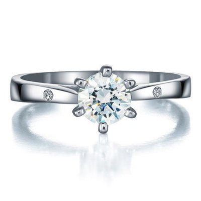 Classic Created Diamond Ring