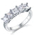 Five Stone Princess Cut 1.25 Ct Ring