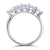 Five Stone Princess Cut 1.25 Ct Ring