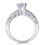 Vintage Style 1 Carat Created Diamond Ring