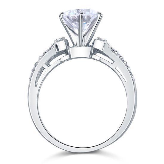 2 Carat Created Diamond Ring