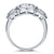 Art Deco 2.5 Carat Created Diamond Ring
