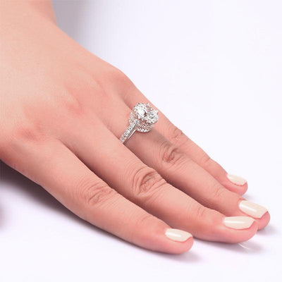 2.5 Carat Created Diamond Ring