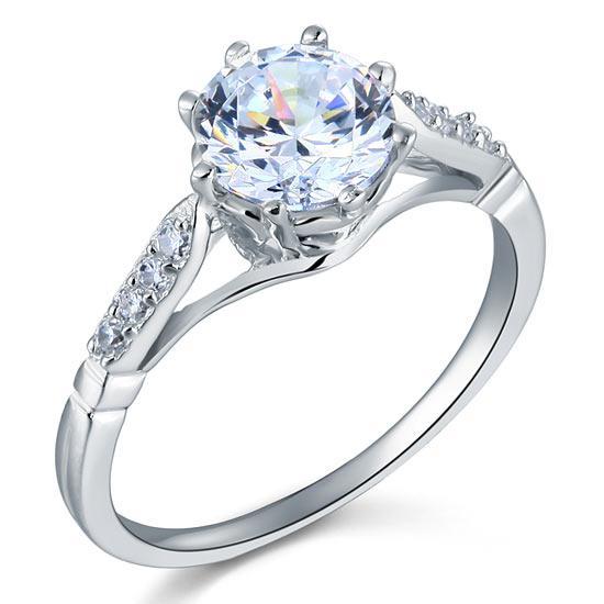 2 Carat Round Cut Ring