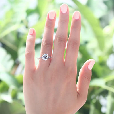 2 Carat Round Cut Ring