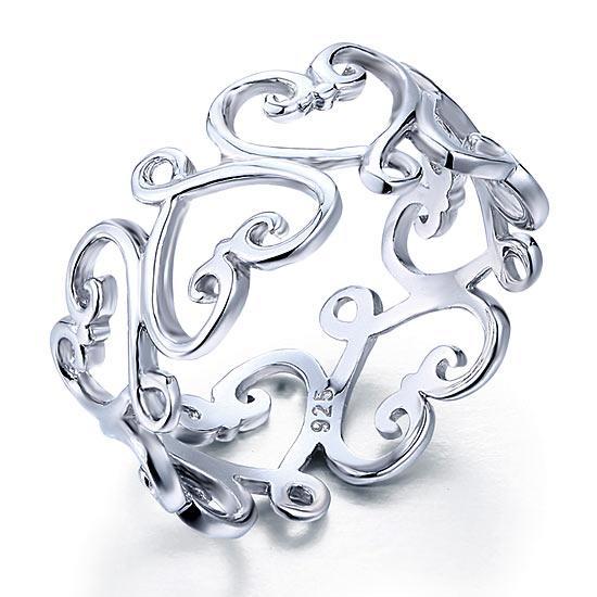 Heart Band Ring