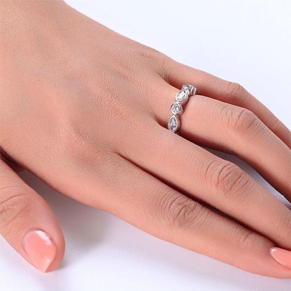 Marquise Ring Eternity Band