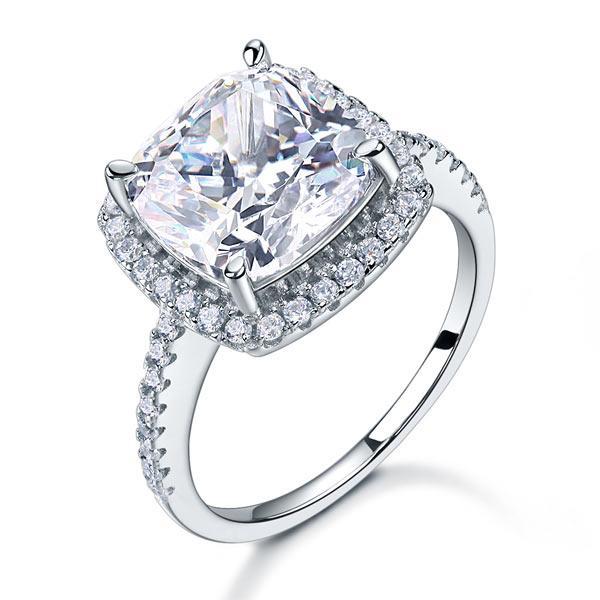 5 Carat Created Diamond Ring