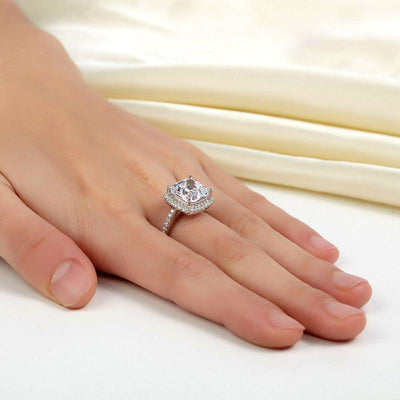 5 Carat Created Diamond Ring