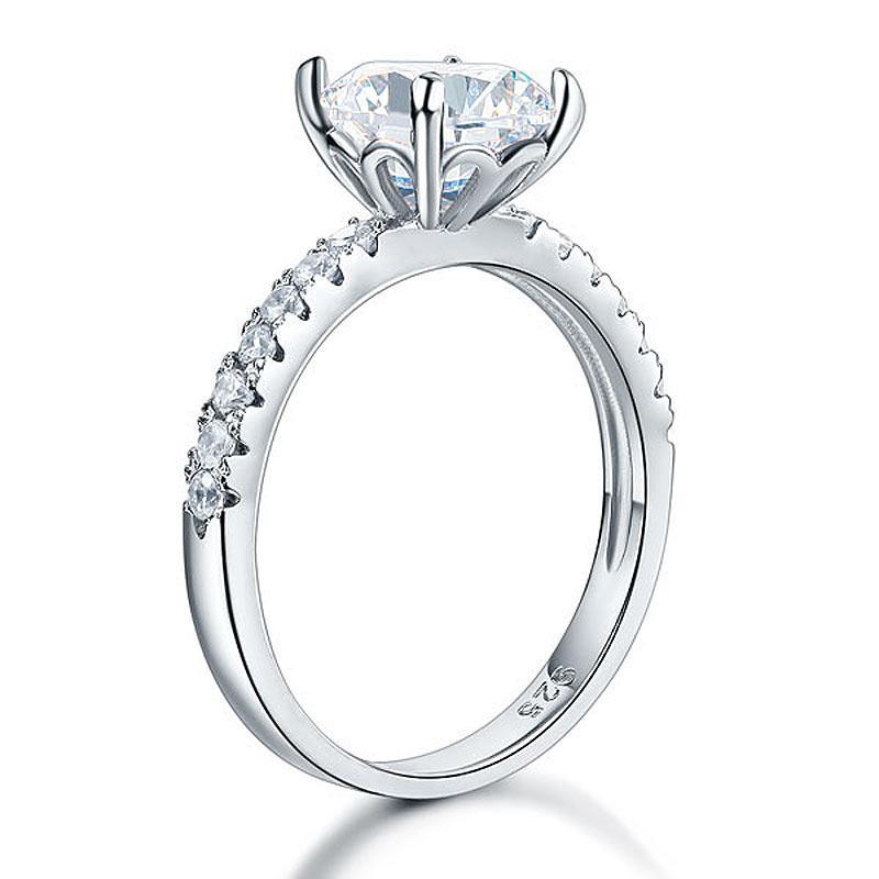 2 Carat Created Diamond Ring
