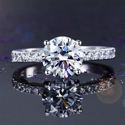 2 Carat Created Diamond Ring