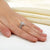 Bridal Ring Set 2 Ct Pear Cut