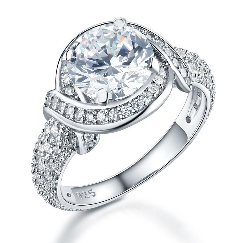 2 Carat Created Diamond Ring